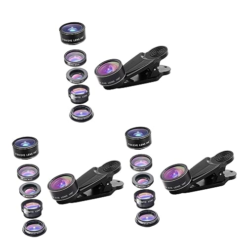 Lentilles pour téléphone portable OSALADI grand angle et macro pour zoom net