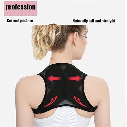 Correcteur de posture dos épaule réglable grande taille invisible