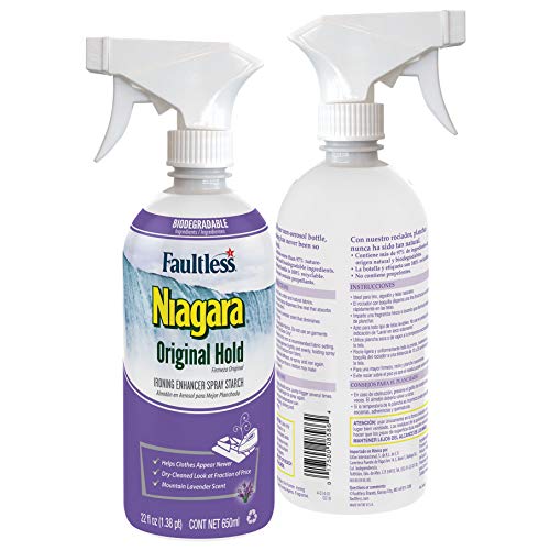 Niagara Non-Aerosol Spray Starch Original Lavender Scent, 22 Fl Oz (3 Pack) - Thumbnail 2
