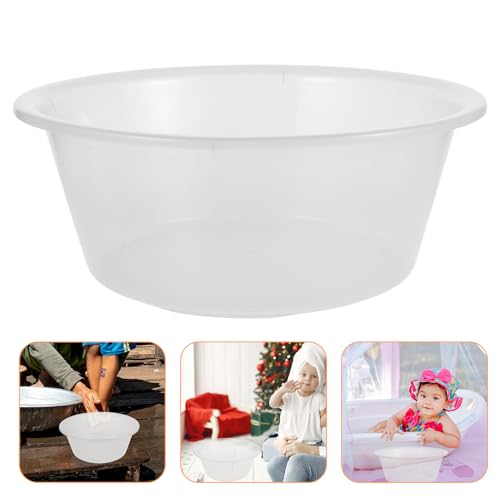 Tina Transparente Grande para Spa de Pies de Plástico Resistente miniatura 7