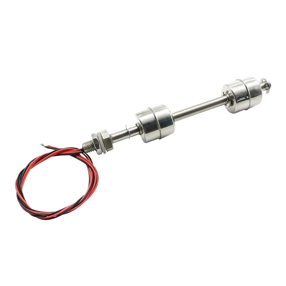 Interrupteur Flotteur Inoxydable Double Bille Filetage 10mm Pour Pompe