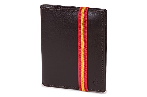 SoloGemelos - Cartera De Piel Marron - Marrón - Hombres - Talla Unica