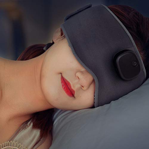 EXCEART Massageador elétrico para olhos para dormir, capa para dormir, proteção para olhos para mulh