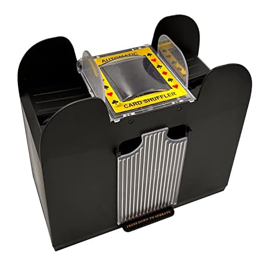 SEETOOOGAMES Casino 6-Deck Automatic Card shuffler