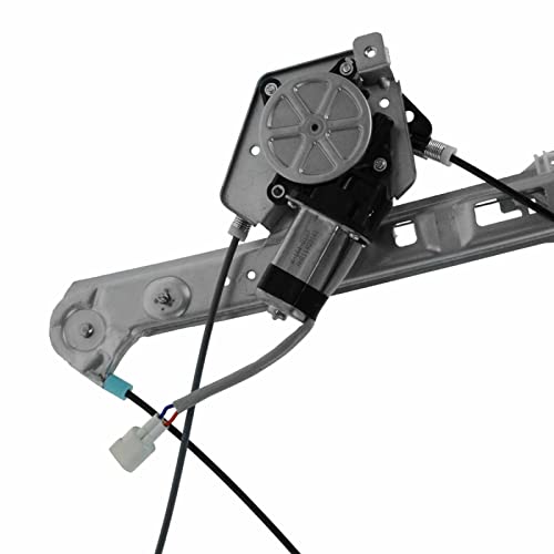 Image of TRQ Front Left Power Window Regulator & Motor Assembly Drivers Side Compatible with 1999-2000 BMW 323i 2001-2005 325i 328i 330i BM1350111