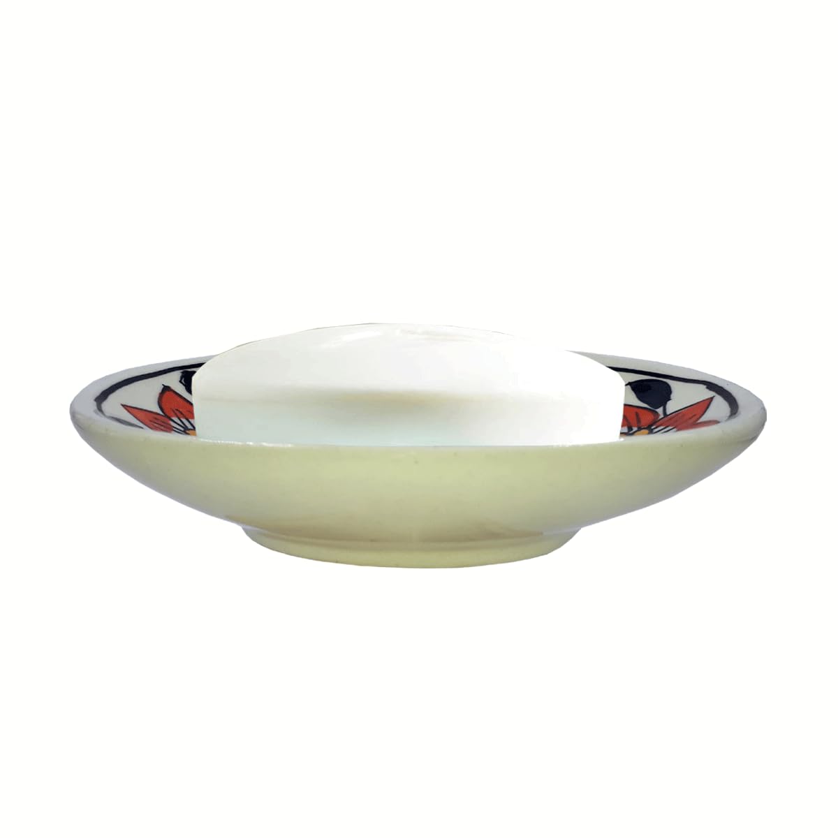 LOOKS FIRST soap Holder for Kitchen Sink | soap Holder for Bathroom | soap Stand for Bathroom | Soap case | Ceramic soap Dish Holder for Bathroom | - Image 2 thumbnail