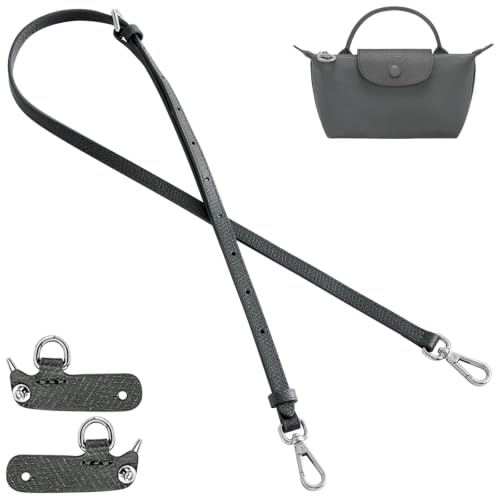 Image of Jiesinlov Leather Bag Shoulder Strap Replacement Crossbody Adjustable Conversion Kit Fit for Mini Pouch
