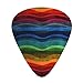 Rainbow Guitar Picks 12 Pack Bass Picks with Organizer Box Guitar Plectrum Includes Thin Medium Heavy Guitar Picks Ukulele Picks for Bass Acoustic Electric Guitars