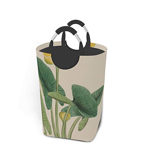 Wäschesack,Weinlese-Aquarell-Aquarell-Malerei-Druck,Großer faltbarer Wäschekorb,zusammenklappbarer Wäschekorb,zusammenklappbarer