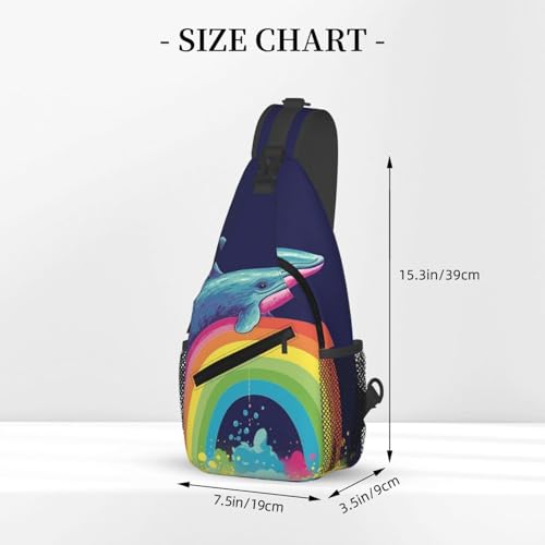 Mochila Pequeña Tipo Sling para Senderismo Negra miniatura 3