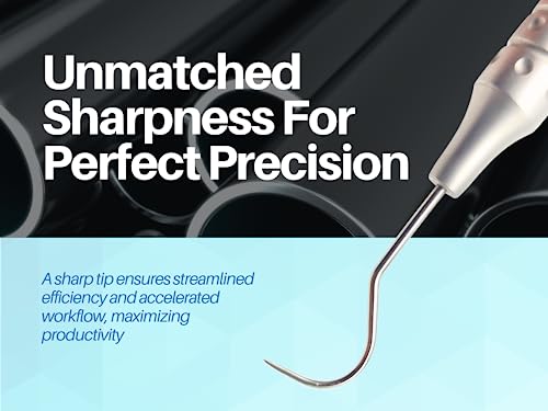 Artman Dental Ligature Ties Removal Tool Stainless Steel Braces Color Bands Remover Orthodontic Color Ties Professional Braces Wires Removal Tool Probe For Teeth #TOP1