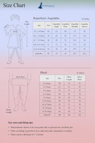 Image of BookMyCostume Rajasthani Indian State Fancy Dress Costume for Boys and Men | With Pagdi 6-7 years
