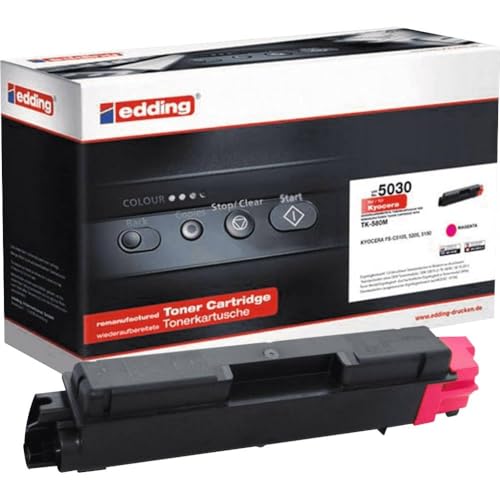 Toner Kyocera TK-580M magenta edding EDD-5030 pour impressions laser nettes