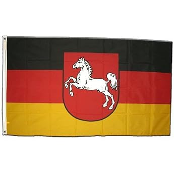 Flaggenfritze Flag Germany Lower Saxony   60 x 90 cm