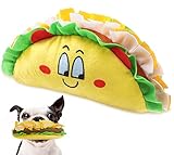 Funny Dog Toys - Squeaky Plush Dog Toy Cute Tuesday Taco Chew Toy Dog Treat Interactive Toys for...