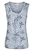 Produktbild Mountain Warehouse Damen-Weste mit Orchideen-Aufdruck  leichtes Damen-Sommer-Tanktop, atmungsaktives Leibchen, pflegeleichtes T-Shirt  super Für Urlaub, Reise, Frühling Lila 38 DE (40 EU)