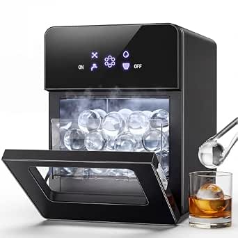 2-Inch Clear Ice Ball Maker with Self-Cleaning