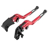 Levier pliable et extensible ; réglage de la distance de prise en main à six positions