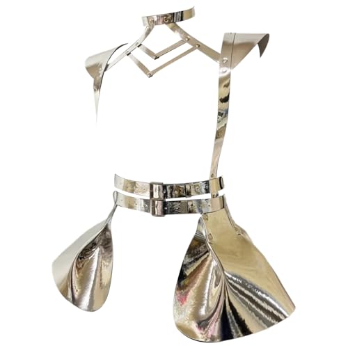 Stylish Leather Body Chest Harness Holographic Rave Skirt Waist Belts Gothic Accessories
