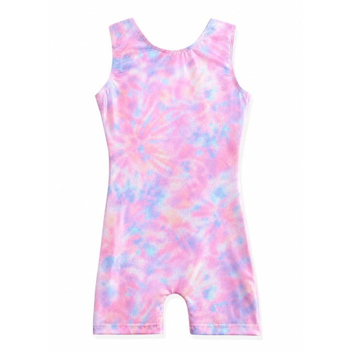 HOZIY Gymnastics Leotards for Girls Unicorn Aurora Rainbow Mermaid Dinosaur Cupcake Sparkle Biketard Toddlers Kids Children