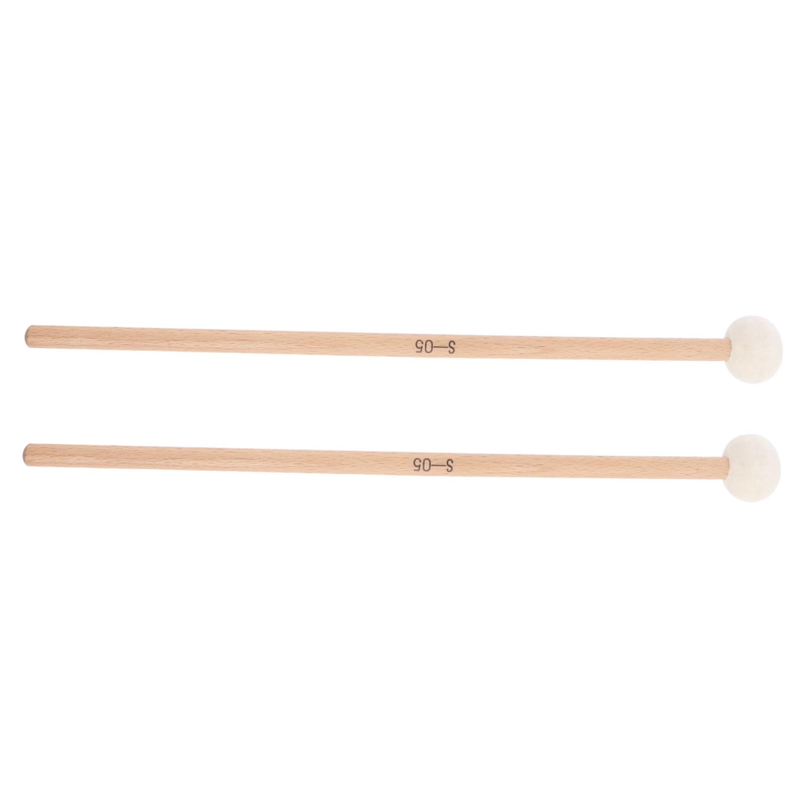 SAFIGLE 2pcs Drum Cone Drum Hammer Music Wooden