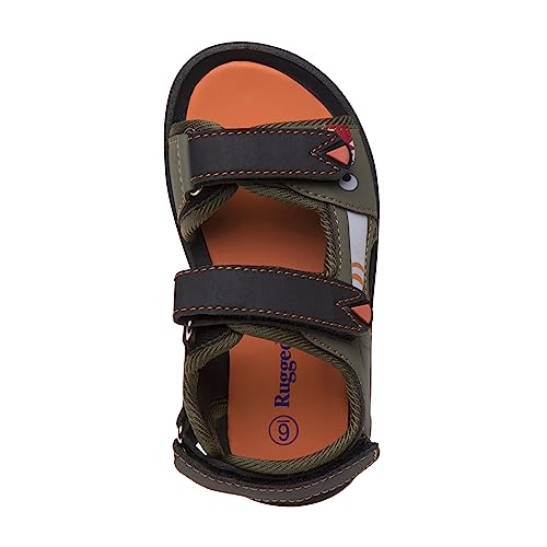 Image of Rugged Bear Kids Boys Girls Open-Toe Outdoor Sport Water Sandals - beach pool slide adjustable strap shoes athletic summer (Toddler /Little Kid /Big Kid)