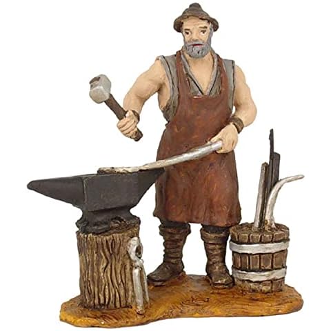 Figura de Herrero para belén navideño 8 cm Cover
