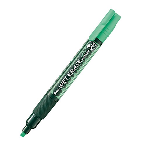 Wet Erase Kreidemarker, löschbar, Grün, 12 Stück