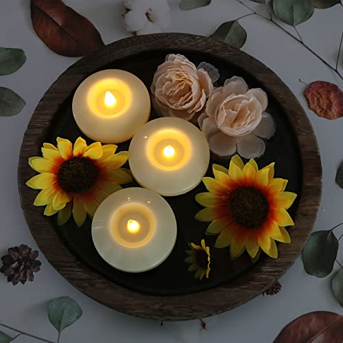 LARDUX Pack of 24 LED Floating Candles - Image 3