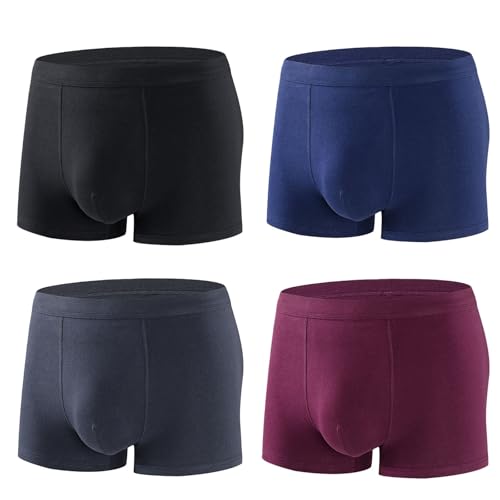 Orykas Mens Incontinence Underwear,Octipa Men's Ultra-Absorbent Incontinence Boxer Briefs,Leak Proof Washable Reusable(A,X-Large)