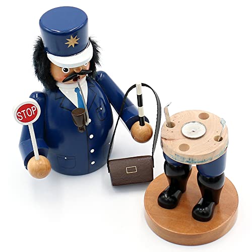 Räuchermann als Polizist, ca. 20 cm