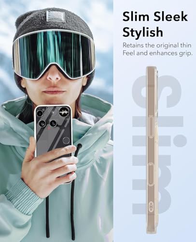 Image of Jkobi Lifetime Anti-Yellow Clear Back Case Cover for Nothing Phone 3 (Sleek Hard Crystal | Shockproof and Camera Protection)