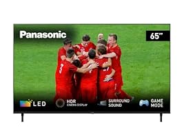 Panasonic TX-65LXW834 164 cm LED Fernseher (65 Zoll, 4K HDR UHD, HCX Processor, Dolby Atmos, Smart TV, Sprachassistent, Bluetooth, HDMI, USB), schwarz
