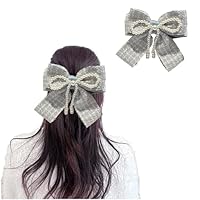 『CHANEL』シャネル　ピンク ツイード パール リボン バレッタ Amazon | ツイード パールリボン バレッタ ピンク ロリータ ゆめ