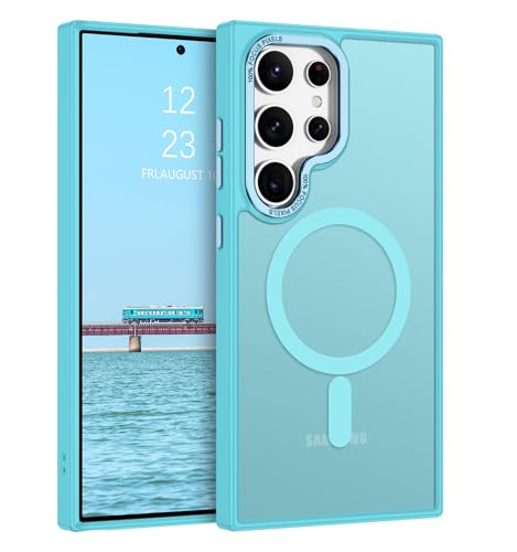 Coque antichoc S24 Ultra magnétique pour éviter les rayures au dos