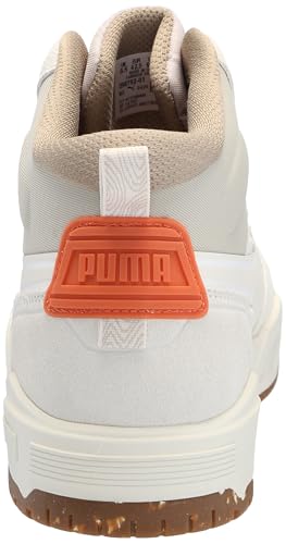 PUMA Men's RBD Tech Mid Shoes, Black-Clementine-White, 73
