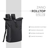 Zoom IMG-1 baroni home zaino rolltop in Zoom IMG-1 baroni home zaino rolltop in