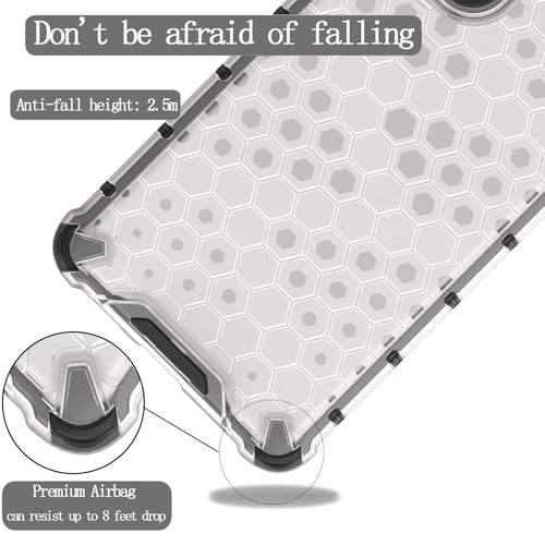 Image of Prime Retail Hard PC Back Case Cover for Redmi Mi A2 Plus Anti Slip Ultra Thin Shockproof Reinforced Corners (Polycarbonate|Transparent)