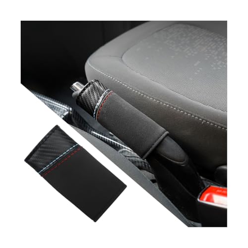Mandark Car Handbrake Cover, Anti Slip Comfortable Vehicle Hand Brake Lever Protector, Auto Interior Handle Grip Protection Sleeve Accessories, Universal for SUV, Sedan, Truck