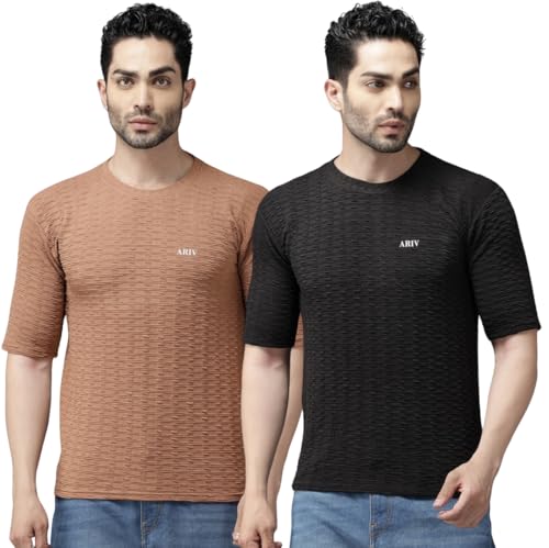 Image of TICOSS Men's Polyester Regular Fit T-Shirt