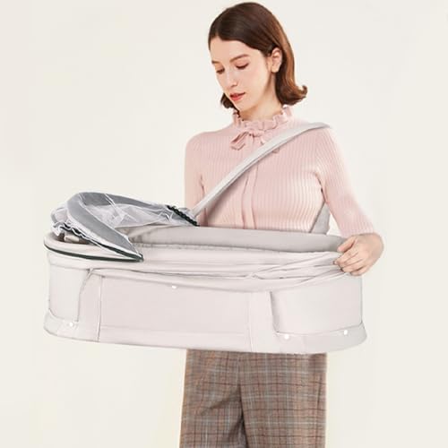 surebaby Baby Travel Bassinet, 2 in 1 Portable Travel Bassinet ...