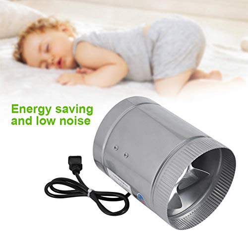 Ventilador de exaustão, Ventilador de duto em linha que não agride o meio ambiente, sótão de 4/6 pol