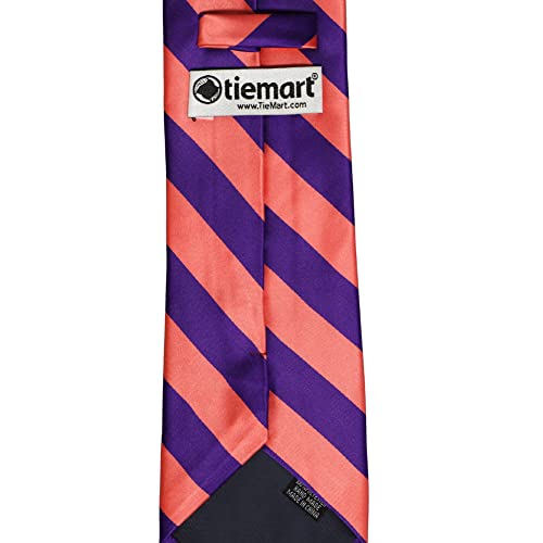 Image of tiemart Men's Striped Tie Standard Length