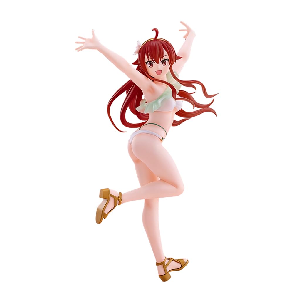 Eris Greyrat Figura de Swimsuit Girl Anime Figura de Acción de Pie Migurdia/Eris Greyrat Estatua Modelo PVC 22 cm Escritorio Decoración Coleccionable Regalo