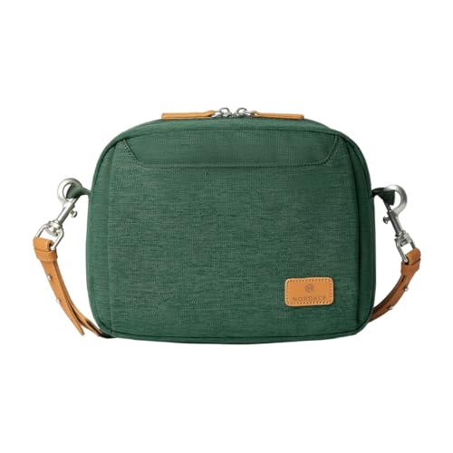 Nordace Siena Pro Travel Crossbody Bag - Compact Secure and Stylish for Everyday and Adventure (Green)