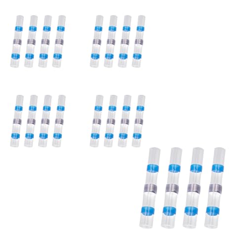 Hsthe Sea 20 Stück wasserdichte Lötdrahtverbinder für Mähroboter-Begrenzungsdraht – langlebige Kabelverbinder für Ihren Begrenzungsdraht – kompatibel mit Gardena, Worx, Bosch Rasenrobotern