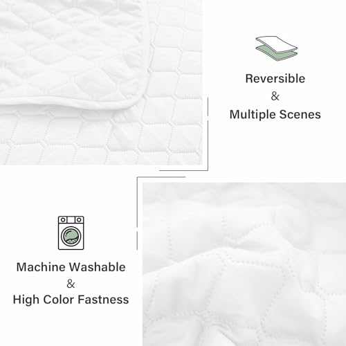 Exclusivo Mezcla Reversible California King Quilt Set, White by Exclusivo Mezcla - Used condition - Image 6