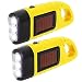 Handkurbel Wiederaufladbare Taschenlampe LED Taschenlampe, 2 Stück...