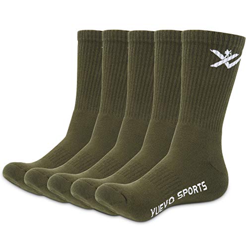 YUEVO SPORTS 5 Paires Hommes Chaussettes Cover