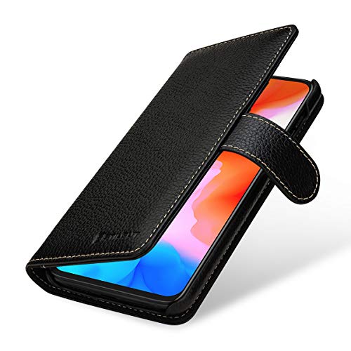 ✅ COVER PROTETTIVA: la cover del telefono cellulare con anima rigida rivestita in pelle protegge il tuo OnePlus 6T da danni anche in caso di piccoli urti e cadute